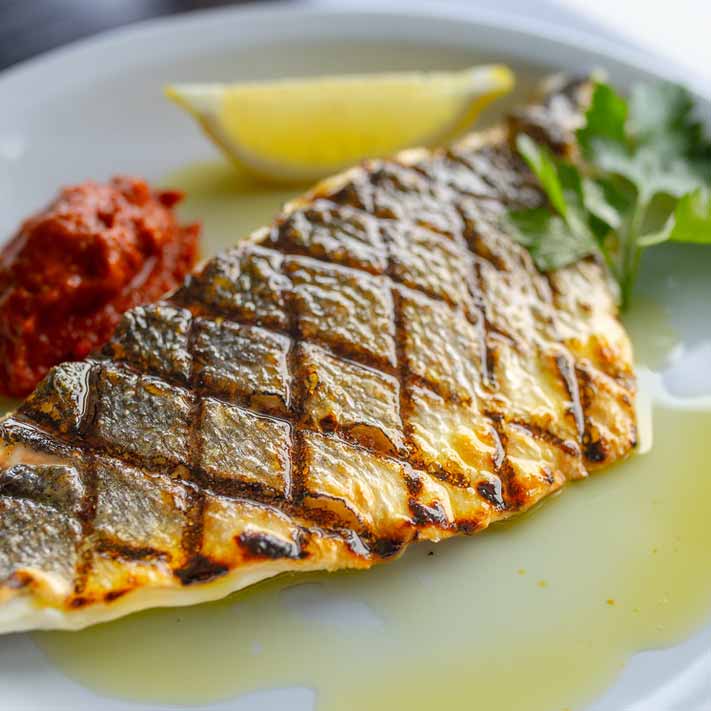 Chargrilled Seabass