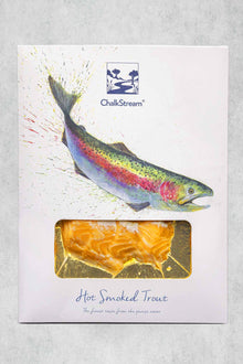 Hot smoked trout from chalkstream trout