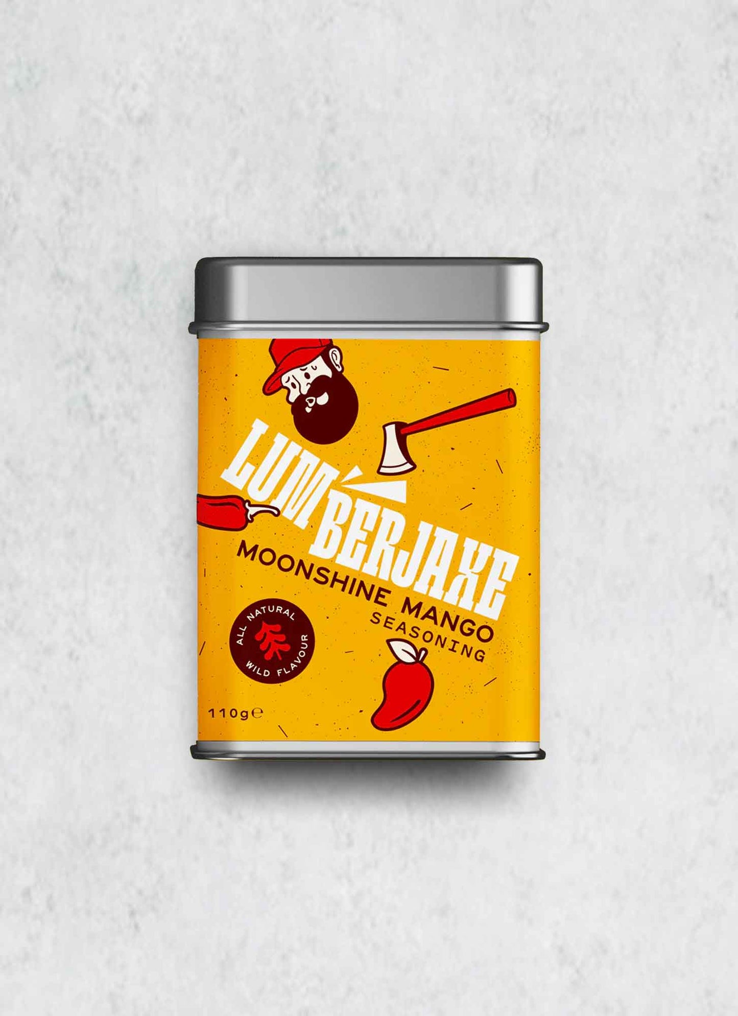 Lumberjaxe moonshine mango seasoning