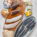 Rockfish BBQ box with lobster