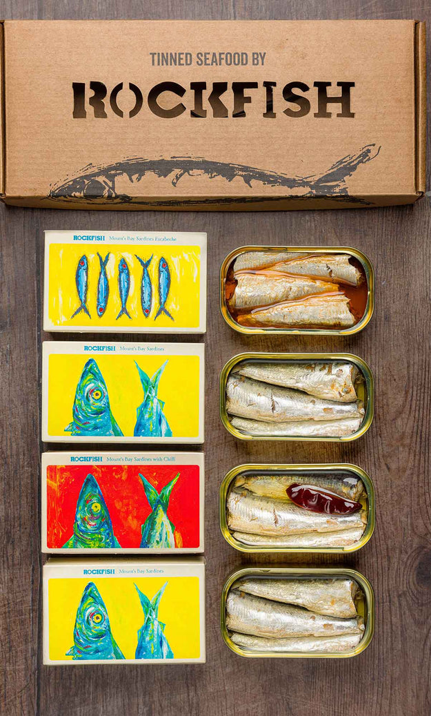 Rockfish British Sardines Gift Pack