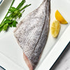 A portion of Black Bream fillet from Rockfish Online Seafood Market on a baking tray