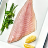 a portion of Black Bream fillet from Rockfish Online Seafood Market on a baking tray