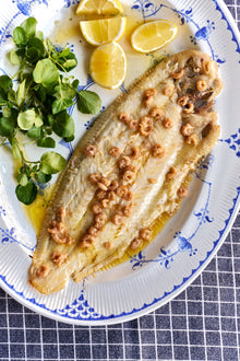 Frozen Sand Sole with skin and tail removed