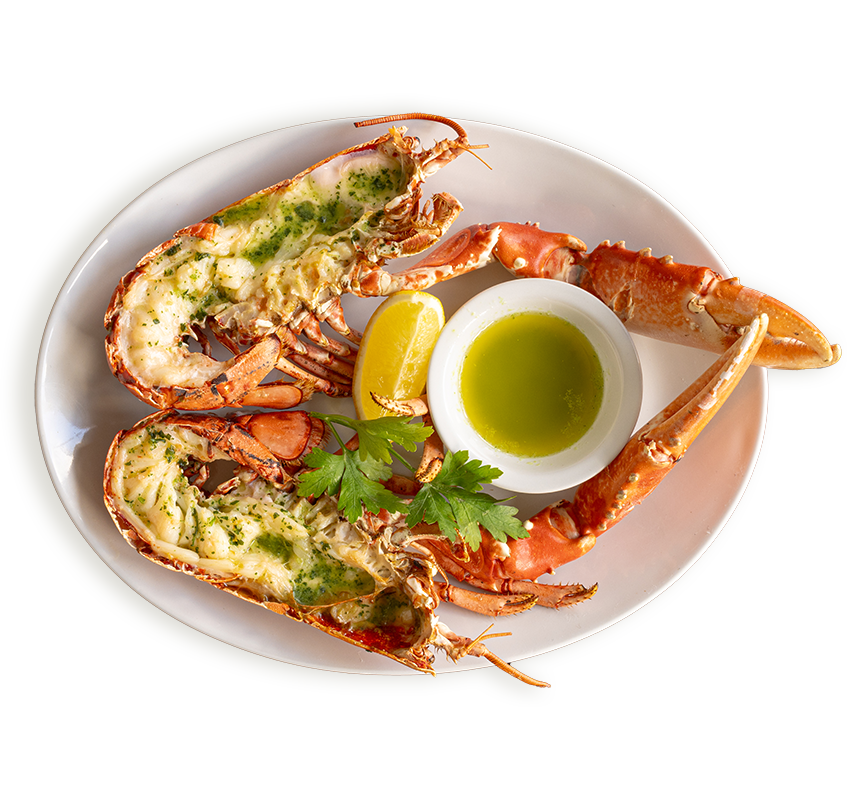 Cooked Lobster at Rockfish restaurants