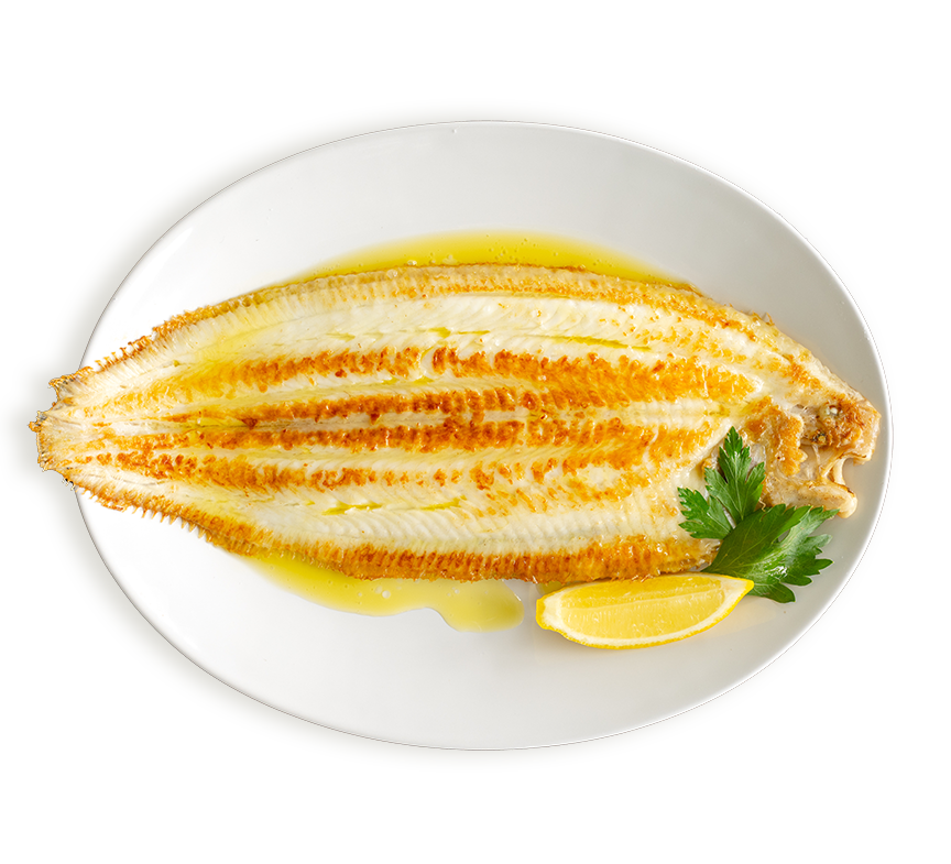 Dover sole simply grilled with lemon and olive oil, available at all Rockfish restaurants