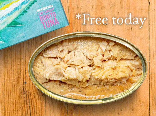 Free tin of tuna