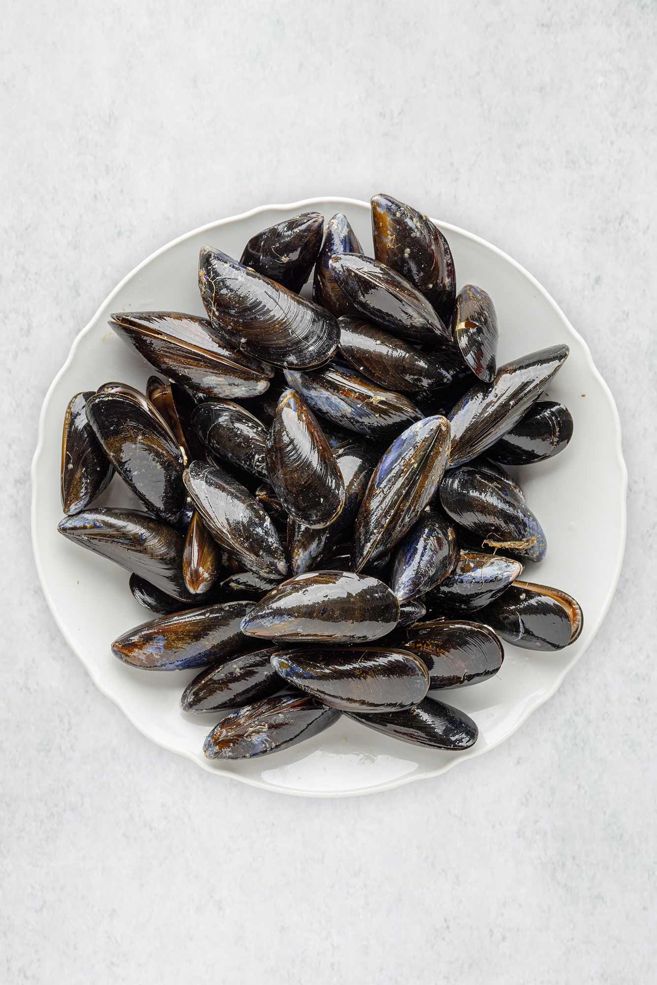 Lyme Bay Mussels by Rockfish in a bowl