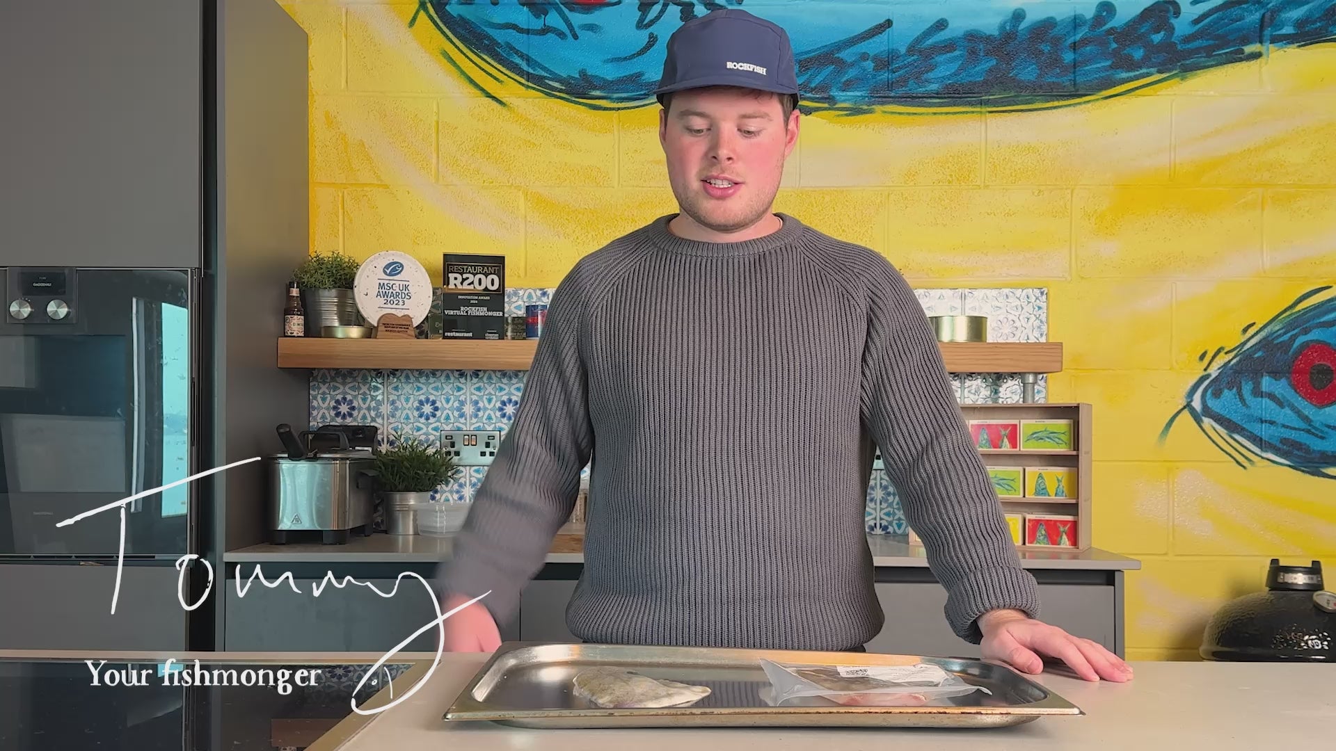 John Dory fillet as it is prepared by Rockfish and sent to your home ready for cooking.