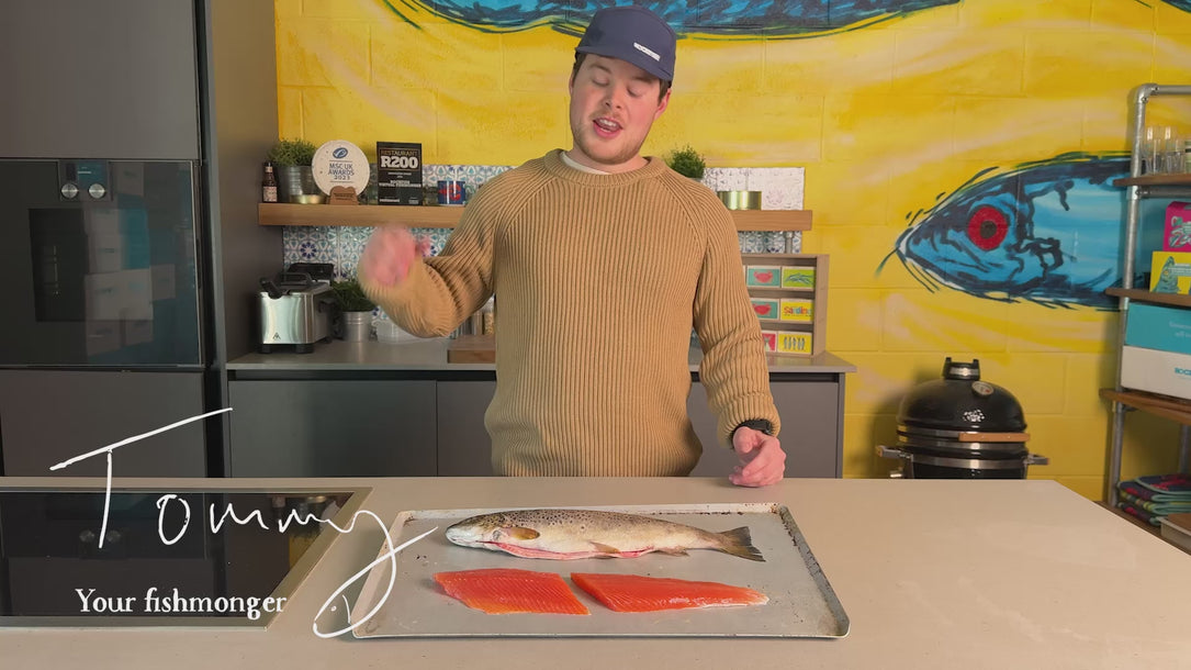 Tommy our fishmonger talks about wild brown trout