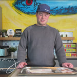 Gurnard fIllet as it is prepared by Rockfish and sent to your home ready to be cooked