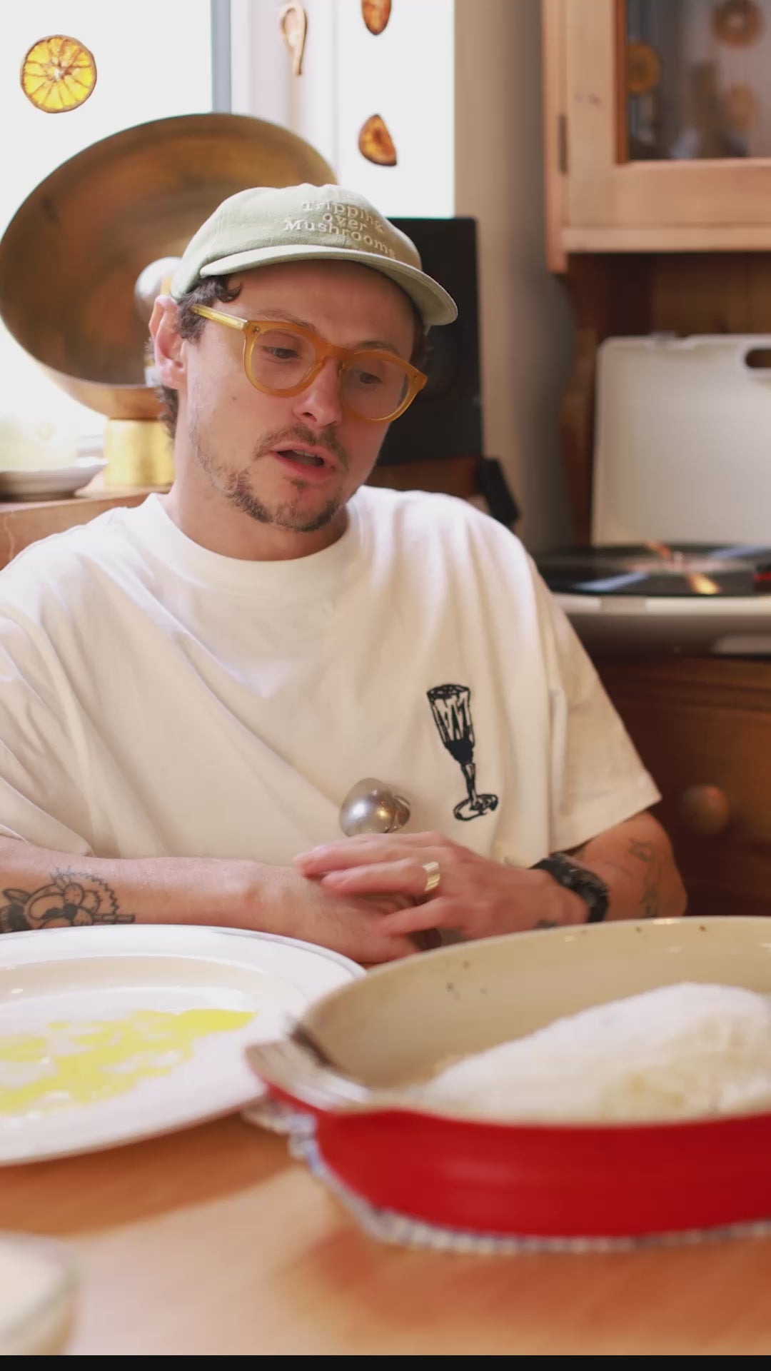 Ben Tonks from The Seahorse cooks a whole bream in salt