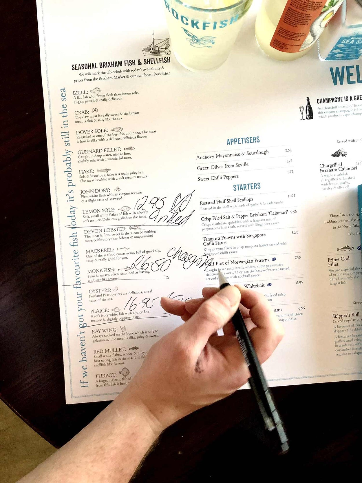 Restaurant Box Rockfish