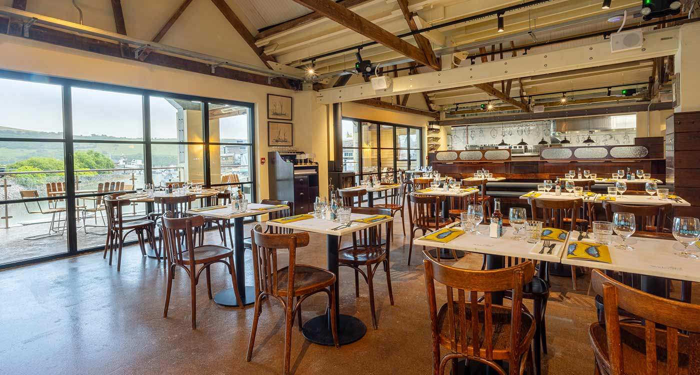 Rockfish Salcombe dining room