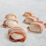 Rockfish scallops wrapped in bacon - the perfect christmas side dish - mobile