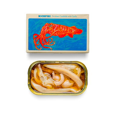 Rockfish Brixham Cuttlefish with Garlic