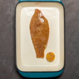 Lemon Sole with Potted Shrimp Butter