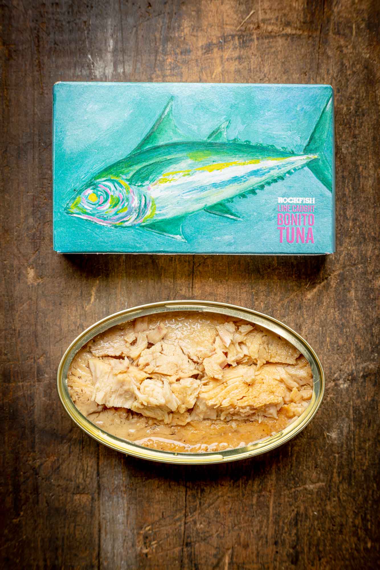 Rockfish - Line Caught Bonito Tuna - Tinned Seafood - mobile