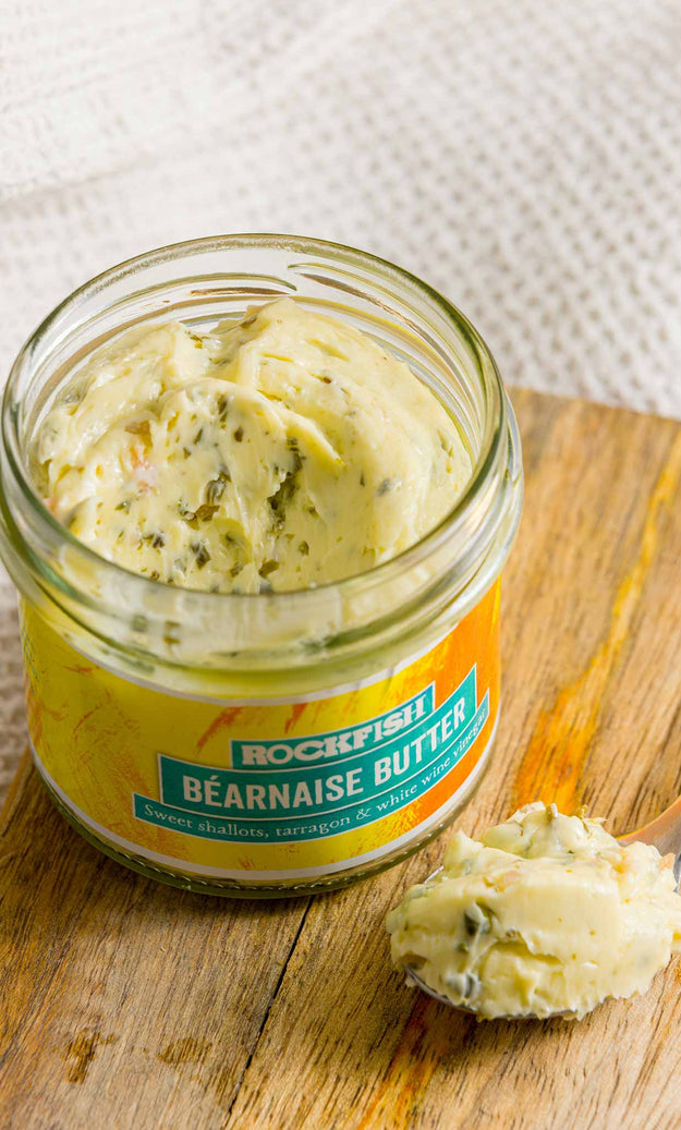 Béarnaise butter from Rockfish - The perfect butter to cook with seafood and fresh fish