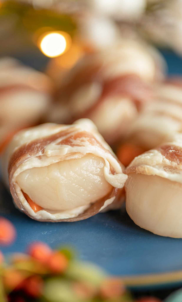 Scallops in Bacon Frozen Rockfish