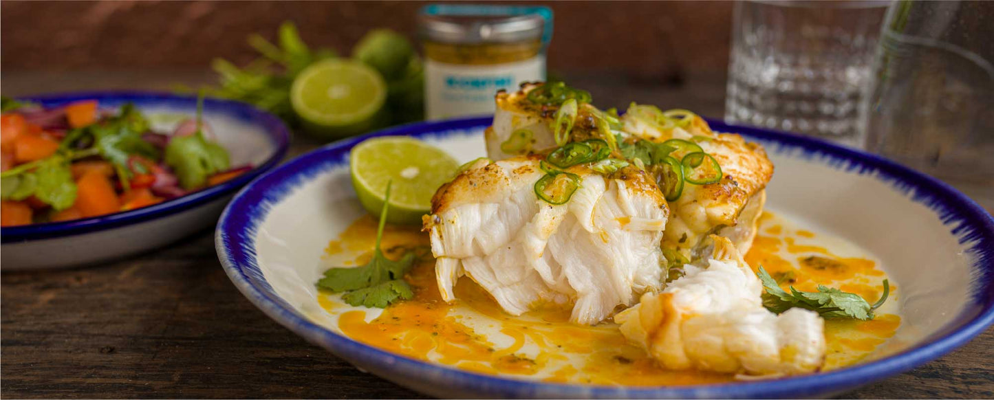 #slide:Cooked Monkfish Chop