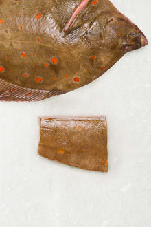 Plaice T-bone on ice